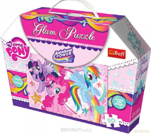 Trefl 50 Glam Kucyki Pony [ZABAWKA]