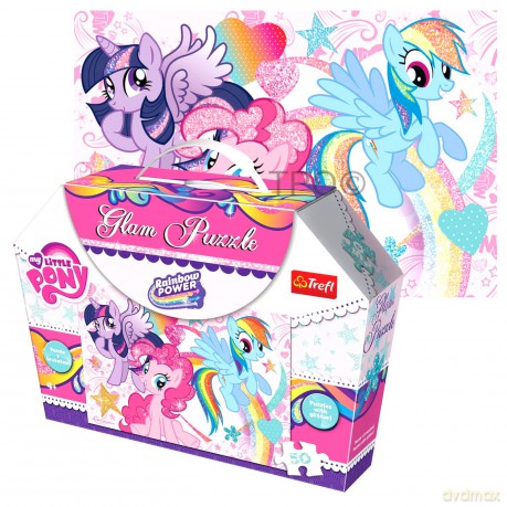 Trefl 50 Glam Kucyki Pony [ZABAWKA]