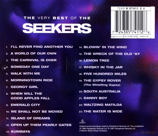 The Seekers: Very Best Of [CD]