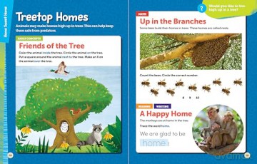 National Geographic Kids Explore! Workbook Pre-K - National Geographic Kids [KSIĄŻKA]