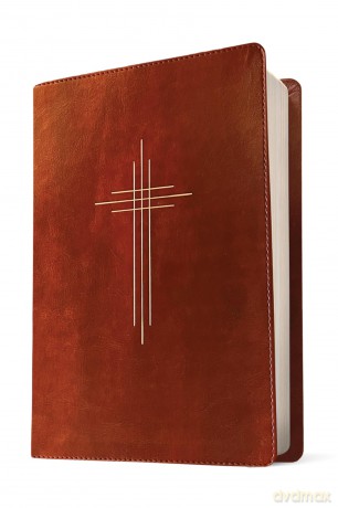 The Message Deluxe Gift Bible, Dark Brown Gold: The Bible in Contemporary Language - Eugene Peterson [KSIĄŻKA]