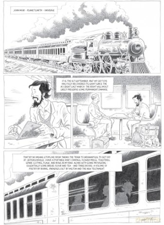 John Muir: To the Heart of Solitude (NBM Comics Biographies) - Lomig [KSIĄŻKA]