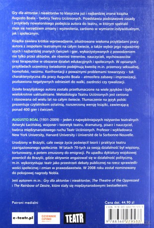 Gry dla aktorów i nieaktorów [KSIĄŻKA]