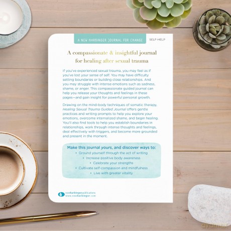 Healing Sexual Trauma Guided Journal: Writing and Somatic Practices to Help You Process, Heal, and Feel Safe (The New Harbinger Journals for Change) - Erika Shershun [KSIĄŻKA]