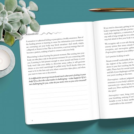 Healing Sexual Trauma Guided Journal: Writing and Somatic Practices to Help You Process, Heal, and Feel Safe (The New Harbinger Journals for Change) - Erika Shershun [KSIĄŻKA]