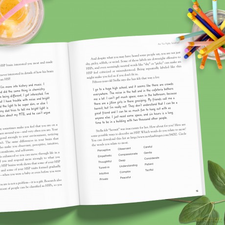 The Highly Sensitive Teen: Using Your Hidden Powers to Balance Emotions, Set Boundaries, and Embrace Who You Are (Instant Help Solutions) - Lea Noring [KSIĄŻKA]