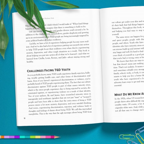 The Trans and Gender Diverse Teen Resilience Guide: Essential Skills for Building Community, Well-Being, and Mental Health (Instant Help Solutions) - Deborah Coolhart [KSIĄŻKA]