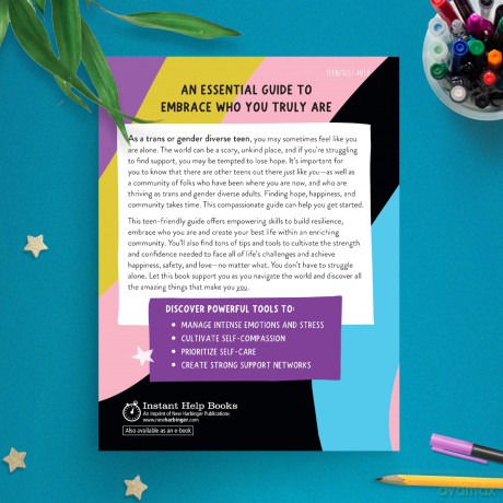 The Trans and Gender Diverse Teen Resilience Guide: Essential Skills for Building Community, Well-Being, and Mental Health (Instant Help Solutions) - Deborah Coolhart [KSIĄŻKA]