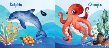 In the Ocean: Cloth book [KSIĄŻKA]