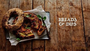 Mediterranean Table: Easy to prepare meat, seafood, breads and dips, vegetarian and vegan recipes suitable for every day meals or platters grazing boards for sharing with friends and family - Rena Patten [KSIĄŻKA]
