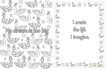 Mindfulness Colouring With Affirmations: For kids and adults - Kylie Johnson [KSIĄŻKA]