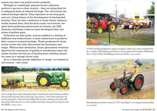 The Magic Of Old Tractors: Classic and Rare Models of Tractors from the early 1900s (Compact Edition) - Ian M Johnston [KSIĄŻKA]