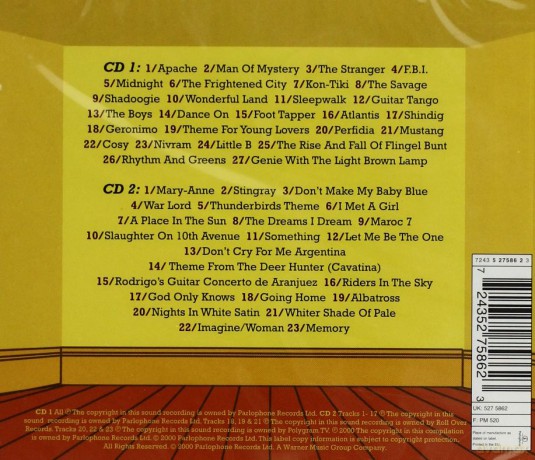 The Shadows: 50 Golden Greats [2CD]