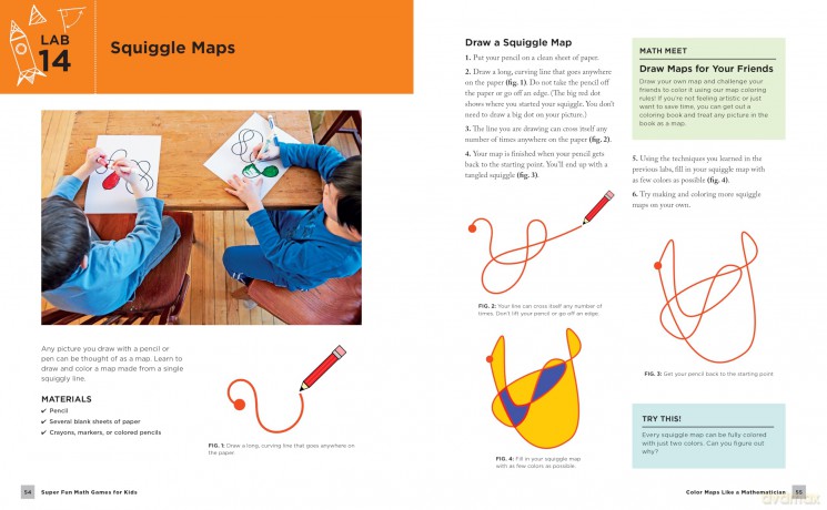 Super Fun Math Games for Kids: Fun, Hands-On Activities for Learning with Shapes, Puzzles, and Games - Rebecca Rapoport [KSIĄŻKA]