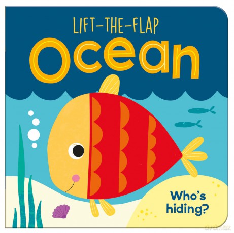 Lift-The-Flap Ocean - Children's Board Book [KSIĄŻKA]