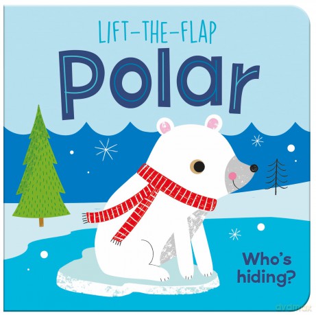 Lift-The-Flap Polar - Children's Board Book [KSIĄŻKA]