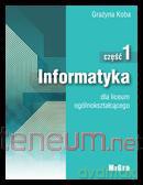 Informatyka cz. 1 LO G.Koba MIGRA [KSIĄŻKA]