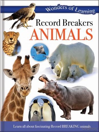 Record Breakers Animals: Reference Omnibus (Wonders of Learning Padded Foil Book) [KSIĄŻKA]