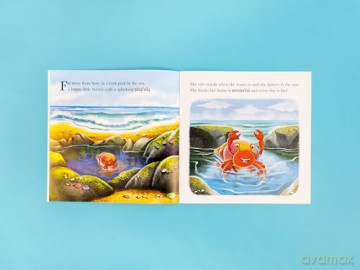 When Crab Feels Calm - Me And My Feelings Children's Paperback Book - Gemma Cary [KSIĄŻKA]