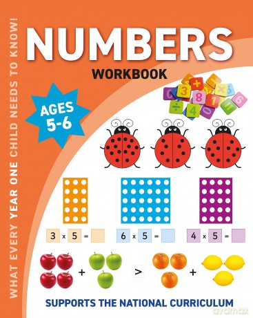 Wonders of Learing Work Book - Year 1 - Numbers (Wonders of Learning Educational Workbook - Year 1) - Martin Ellick [KSIĄŻKA]