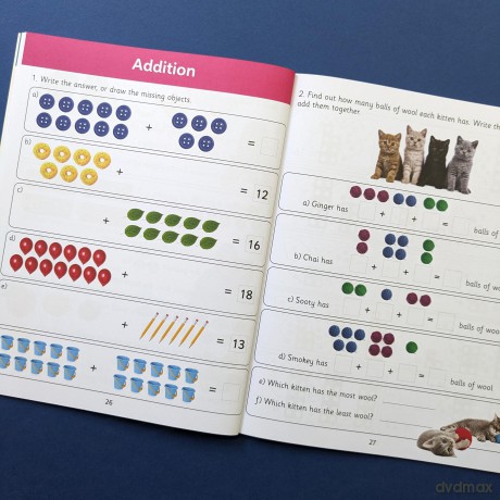 Wonders of Learing Work Book - Year 1 - Numbers (Wonders of Learning Educational Workbook - Year 1) - Martin Ellick [KSIĄŻKA]