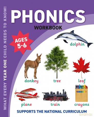 Wonders of Learing Work Book - Year 1 - Phonics (Wonders of Learning Educational Workbook - Year 1) - Martin Ellick [KSIĄŻKA]