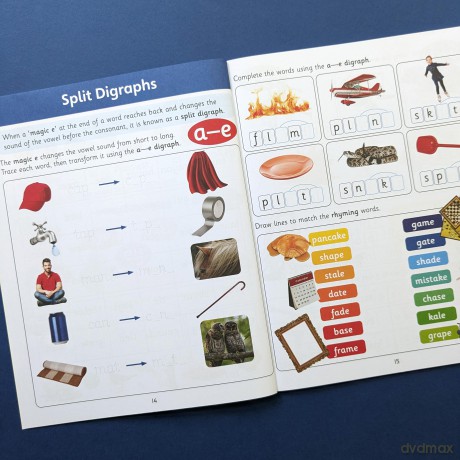 Wonders of Learing Work Book - Year 1 - Phonics (Wonders of Learning Educational Workbook - Year 1) - Martin Ellick [KSIĄŻKA]