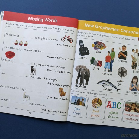Wonders of Learing Work Book - Year 1 - Phonics (Wonders of Learning Educational Workbook - Year 1) - Martin Ellick [KSIĄŻKA]
