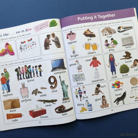 Wonders of Learing Work Book - Year 1 - Phonics (Wonders of Learning Educational Workbook - Year 1) - Martin Ellick [KSIĄŻKA]