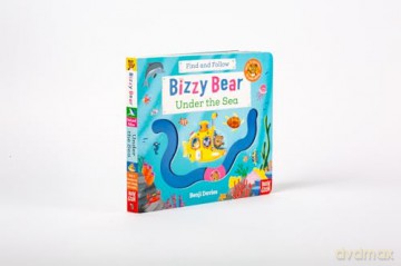 Bizzy Bear Find and Follow: Under the Sea: with 4 sliding counters - Benji Davies [KSIĄŻKA]