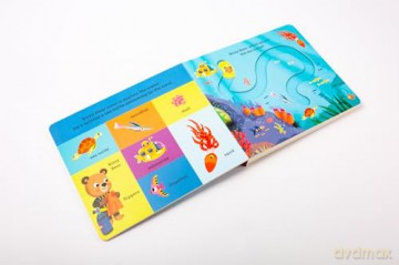 Bizzy Bear Find and Follow: Under the Sea: with 4 sliding counters - Benji Davies [KSIĄŻKA]