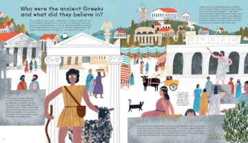 British Museum: Ancient Greek Gods and Goddesses (Nosy Crow Picture History) - Tegen Evans [KSIĄŻKA]
