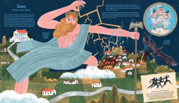 British Museum: Ancient Greek Gods and Goddesses (Nosy Crow Picture History) - Tegen Evans [KSIĄŻKA]