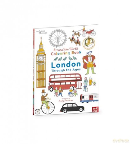 British Museum: Around the World Colouring: London - Andy Passchier [KSIĄŻKA]