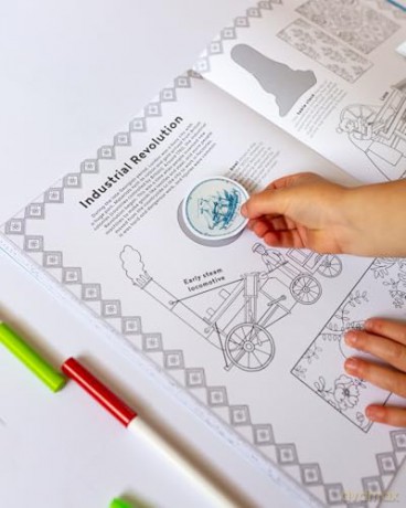 British Museum: Around the World Colouring: London - Andy Passchier [KSIĄŻKA]
