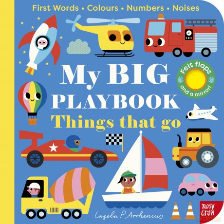 My BIG Playbook: Things That Go - Ingela P Arrhenius [KSIĄŻKA]