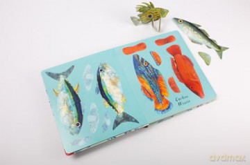 National Trust: Beneath the Waves: Press out and learn about 20 fabulous fish - Lauren Fairgrieve [KSIĄŻKA]