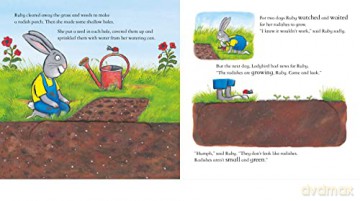 National Trust: Ruby Plants a Radish (Axel Scheffler National Trust Planting Books) - Kate Petty [KSIĄŻKA]