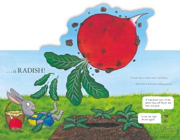 National Trust: Ruby Plants a Radish (Axel Scheffler National Trust Planting Books) - Kate Petty [KSIĄŻKA]