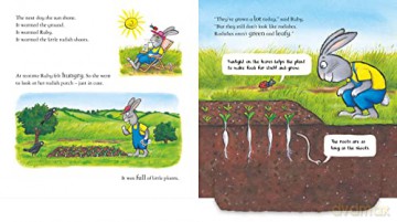 National Trust: Ruby Plants a Radish (Axel Scheffler National Trust Planting Books) - Kate Petty [KSIĄŻKA]
