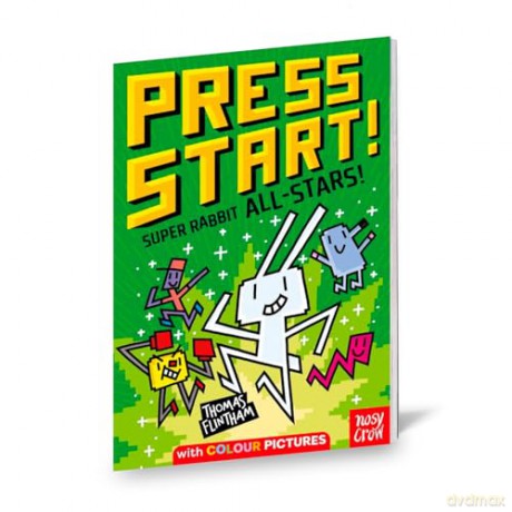 Press Start! Super Rabbit All-Stars! (Press Start #8) - Thomas Flintham [KSIĄŻKA]