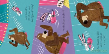 The Bear and the Hare and the Fair - Em Lynas [KSIĄŻKA]