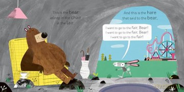 The Bear and the Hare and the Fair - Em Lynas [KSIĄŻKA]