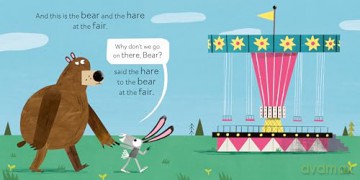 The Bear and the Hare and the Fair - Em Lynas [KSIĄŻKA]