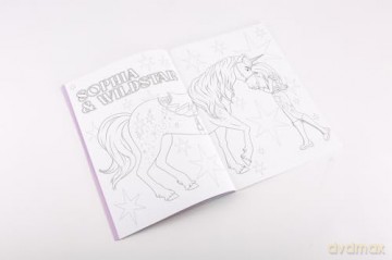 Unicorn Academy: Colouring Book (Unicorn Academy: TV tie-in titles) [KSIĄŻKA]