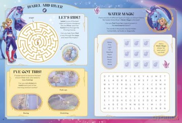 Unicorn Academy: Meet the Unicorn Riders: Sticker Activity Book: With over 100 magical stickers (Unicorn Academy: TV tie-in titles) [KSIĄŻKA]