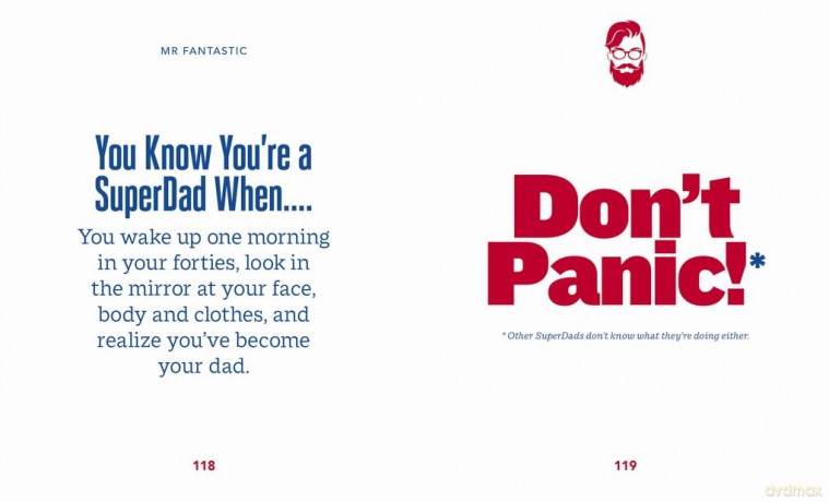 The Little Book of SuperDad: Perfect Words for Superhero Dads - Orange Hippo! [KSIĄŻKA]