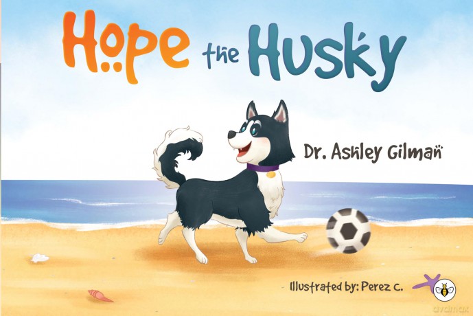 Hope the Husky - Dr. Ashley Gilman [KSIĄŻKA]