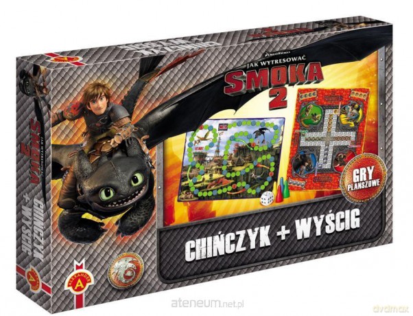 Jak wytresować smoka 2 Chińczyk + wyścig ALEX [GRA]