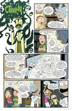 Rick and Morty vs. Cthulhu Deluxe Edition - Jim Zub [KSIĄŻKA]